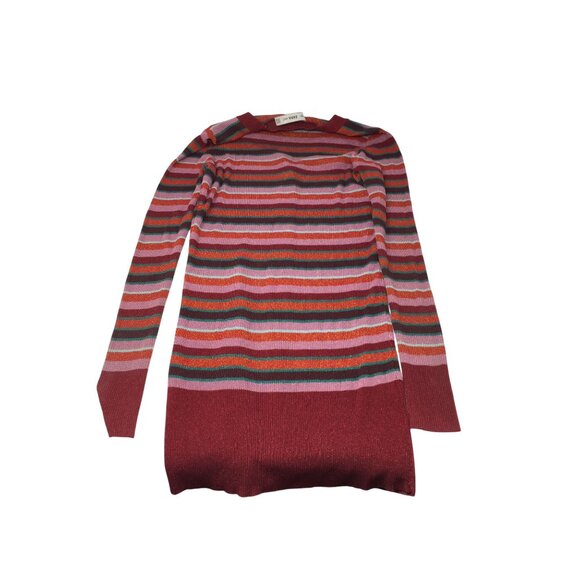 ZARA KNIT SIZE SMALL WOMENS LONG SLEEVE STRIPED SHIRT/CARDIGAN - Picture 2 of 6